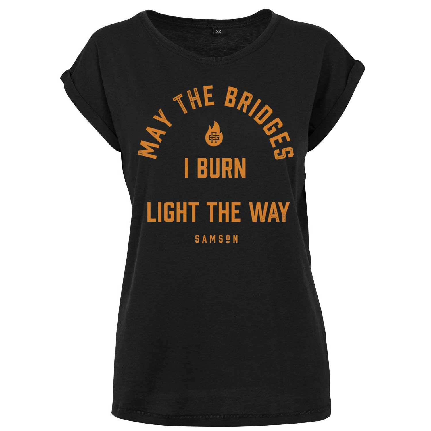 May The Bridges I Burn Light The Way - Ladies Gym T-Shirt
