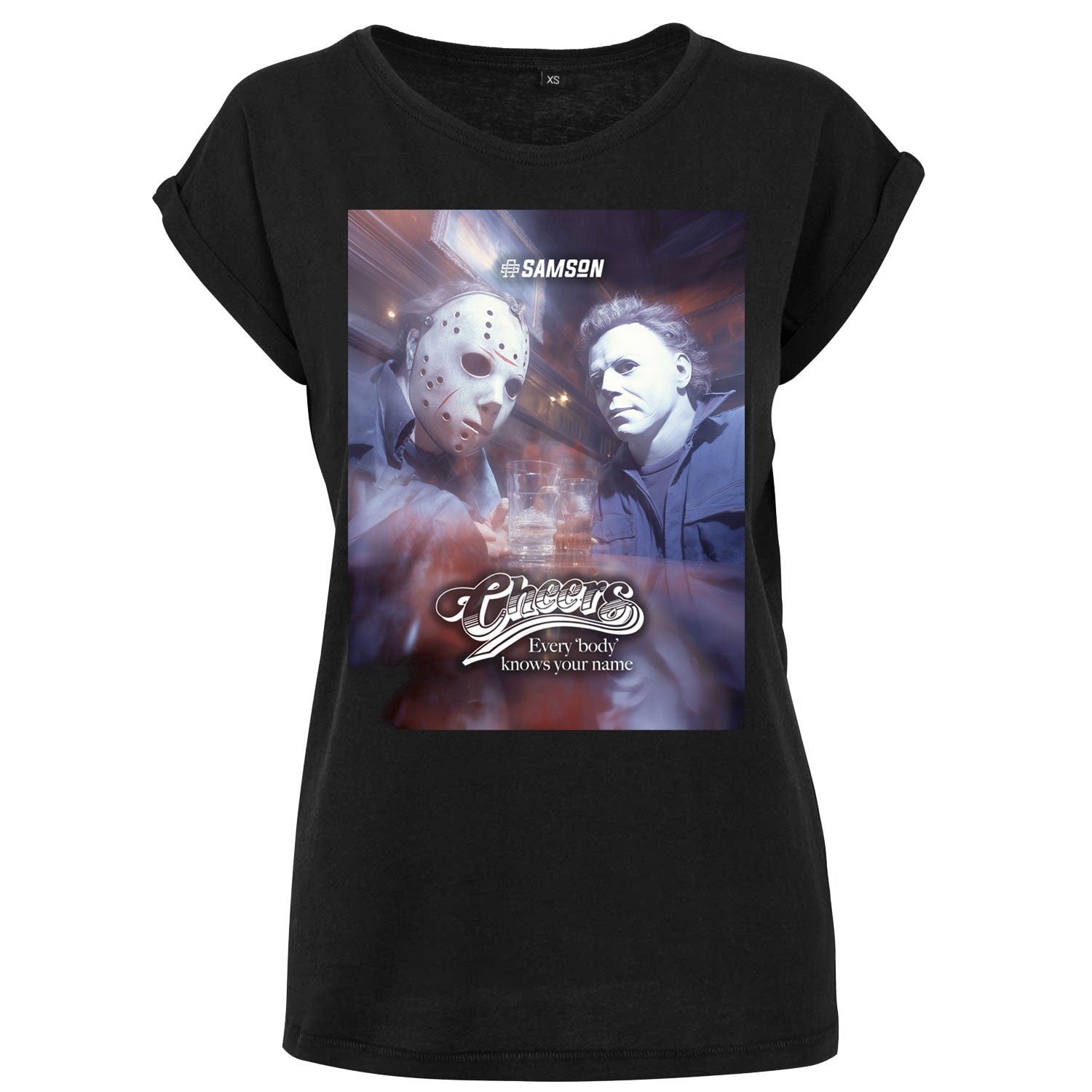 Cheers - Every 'Body' Knows Your Name - Ladies Gym T-Shirt