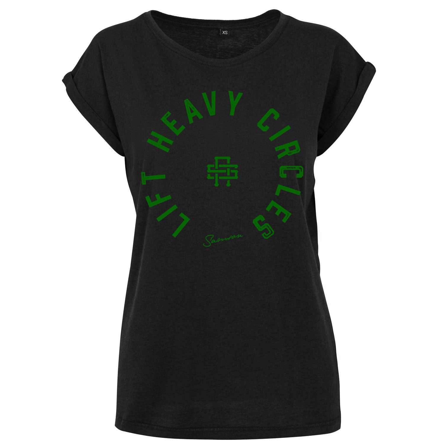 Lift Heavy Circles - Ladies Gym T-Shirt