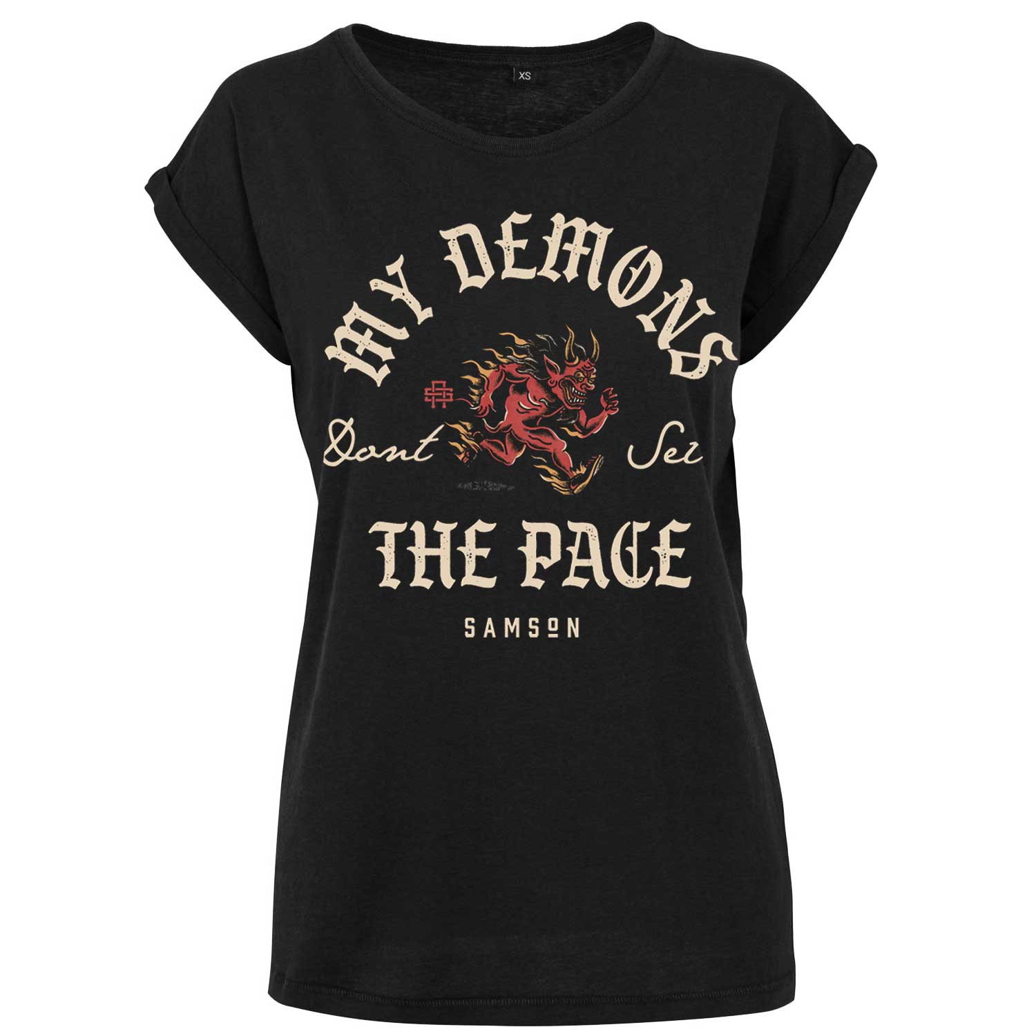 My Demons Don't Set The Pace - Ladies Gym T-Shirt