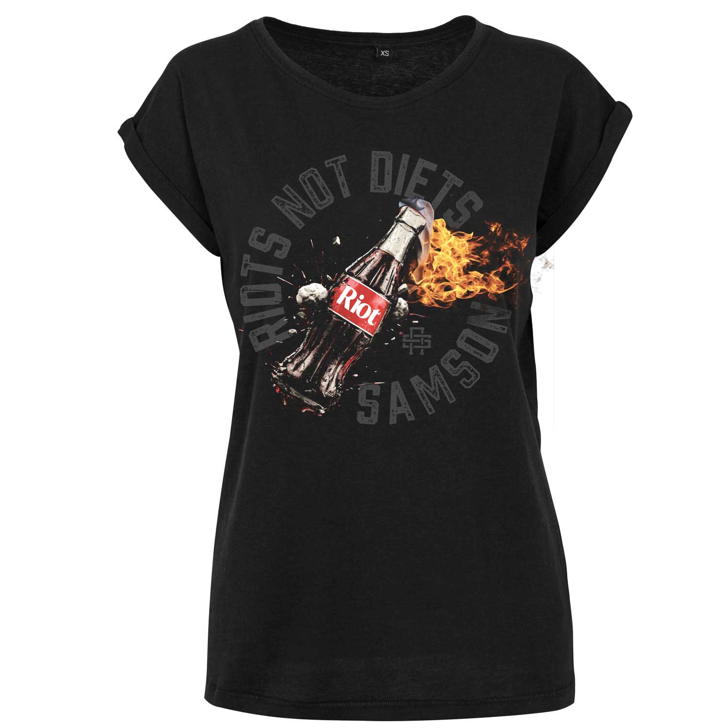 Riots Not Diets - Ladies Gym T-Shirt