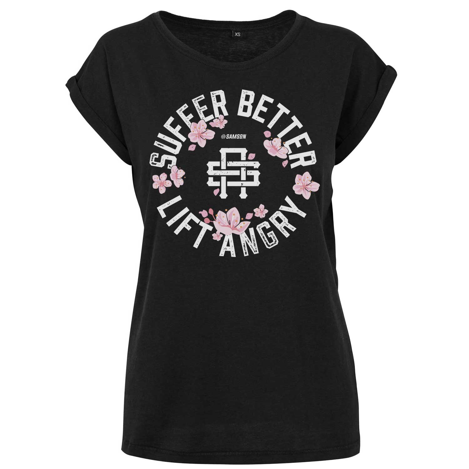 Suffer Better Lift Angry - Ladies Gym T-Shirt