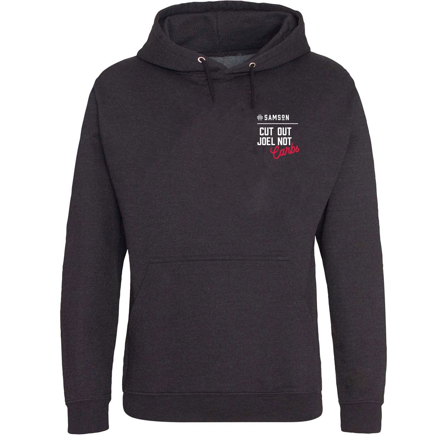 Cut Out Joel Not Carbs - Lightweight Gym Hoodie