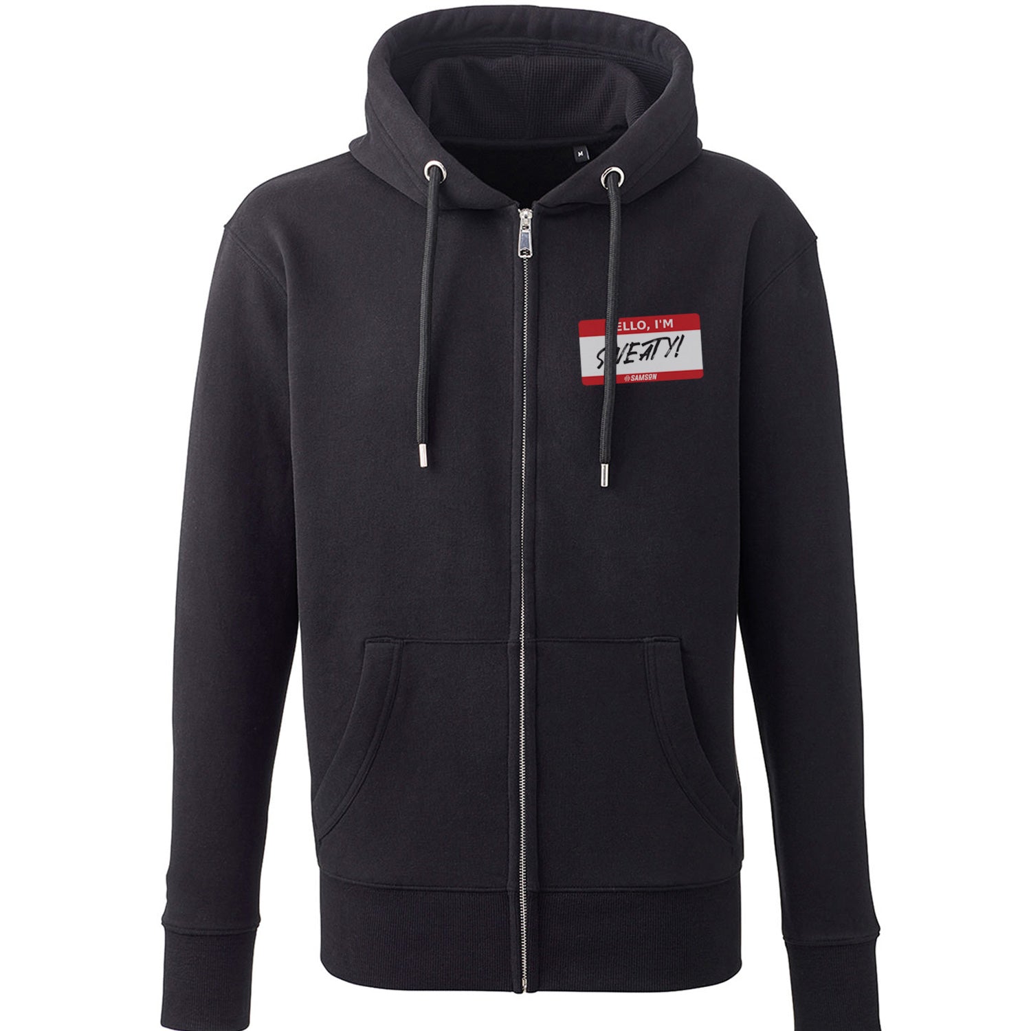 Hello I'm Sweaty - Lux Hoodie with Zip