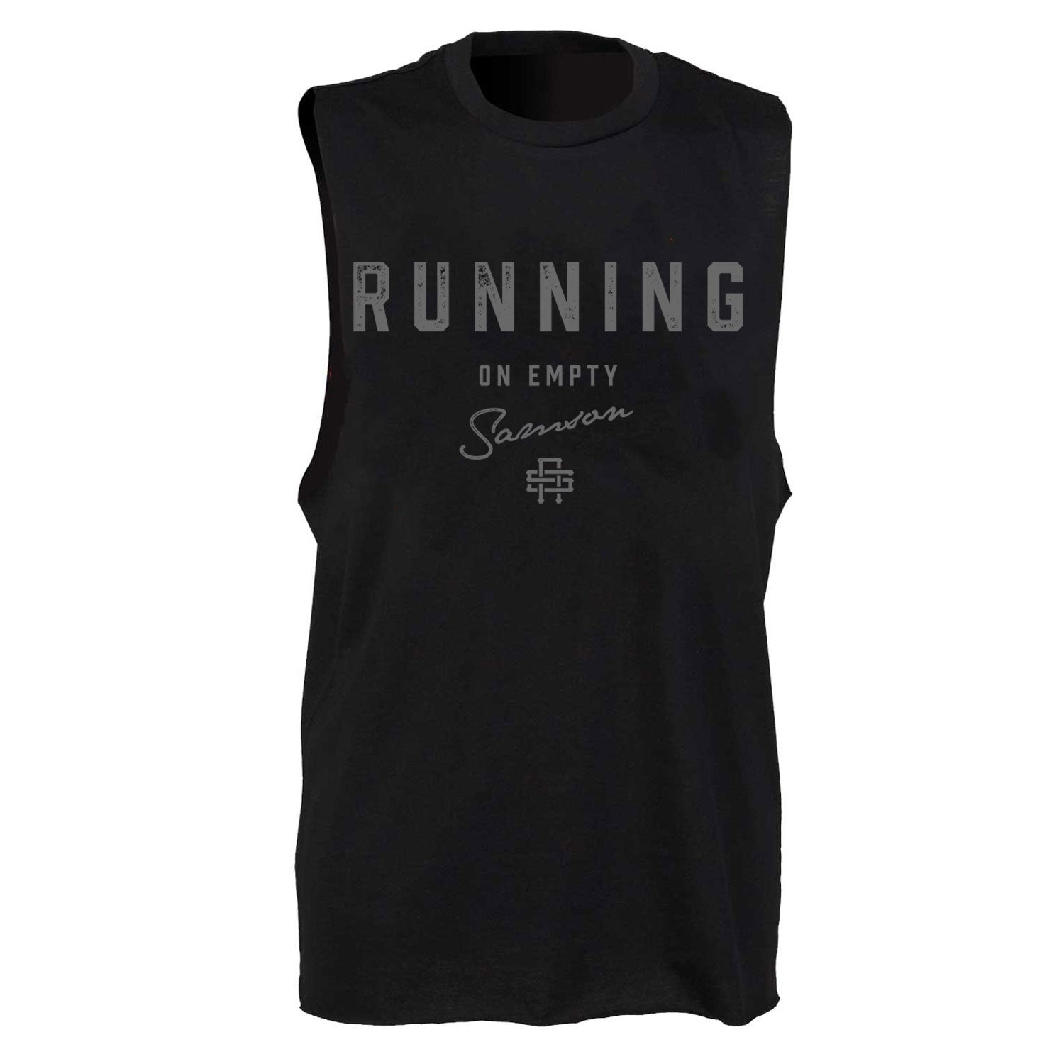 Running On Empty - Mens Lightweight Gym Tank Top