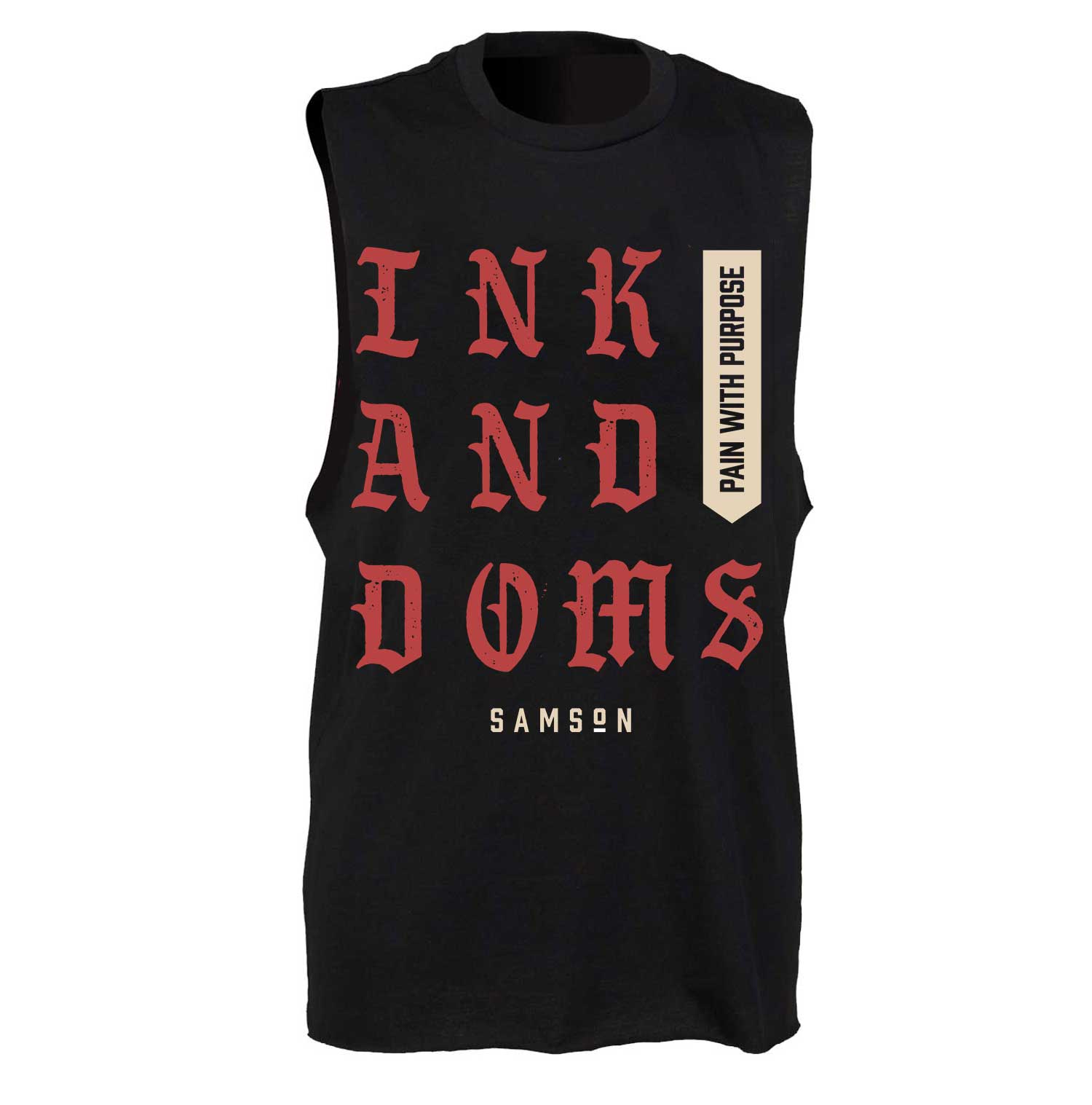 Ink & Doms - Mens Lightweight Gym Tank Top