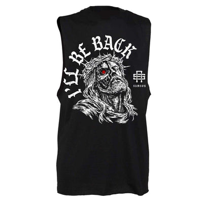 I'll Be Back - Mens Lightweight Gym Tank Top