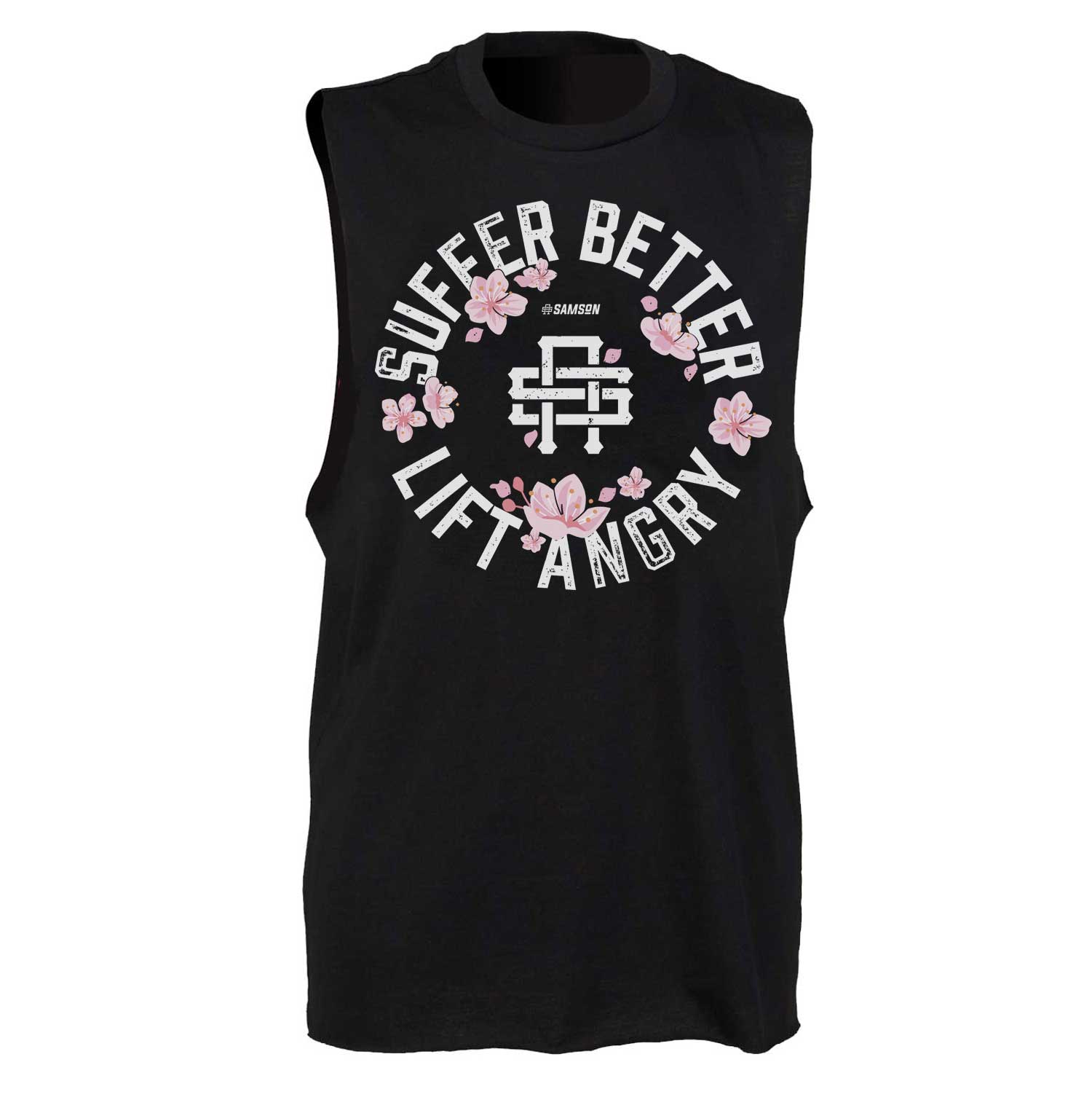 Suffer Better Lift Angry - Mens Lightweight Gym Tank Top
