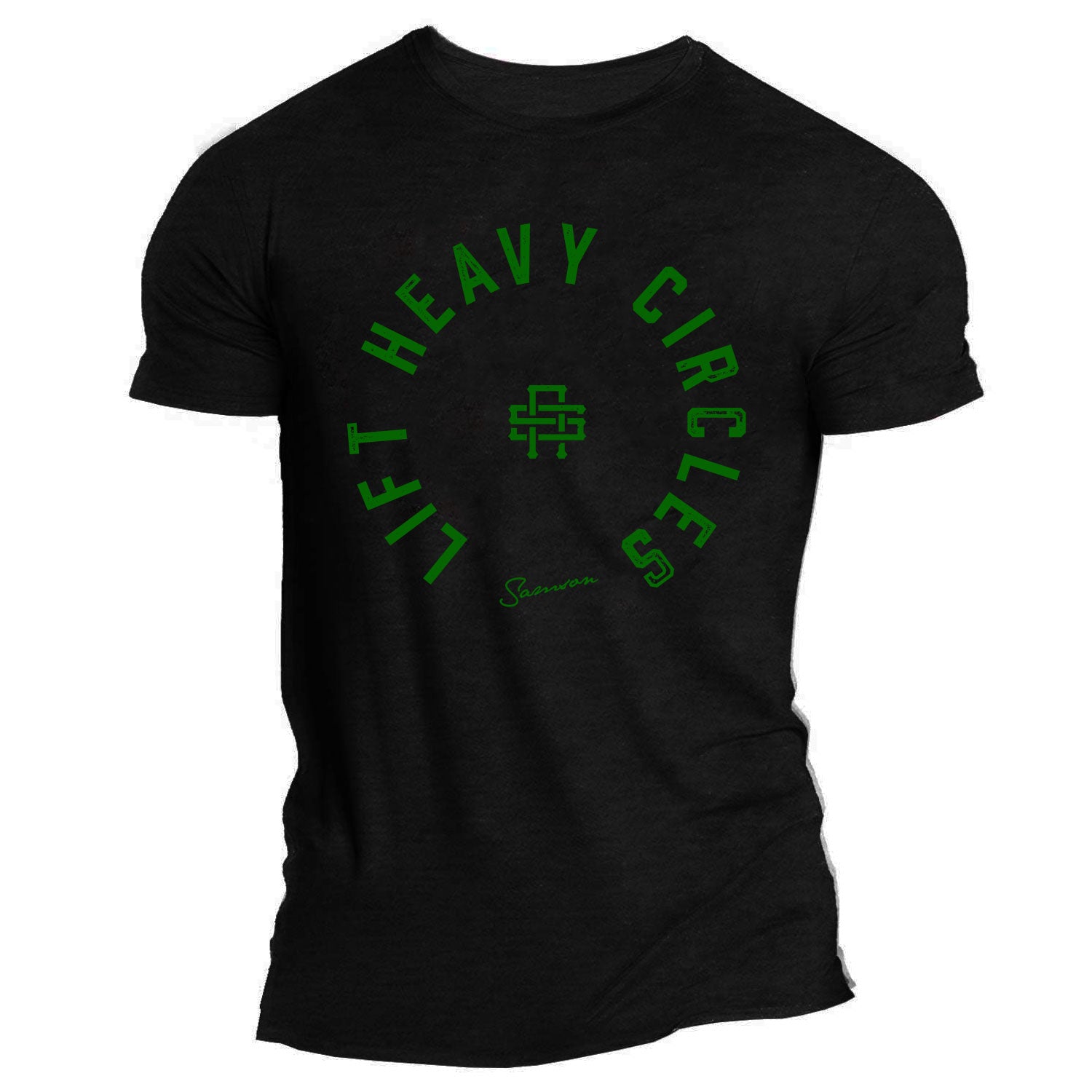 Lift Heavy Circles - Muscle Tee