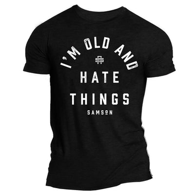 I'm Old And Hate Things T-Shirt And Hoodie Bundle