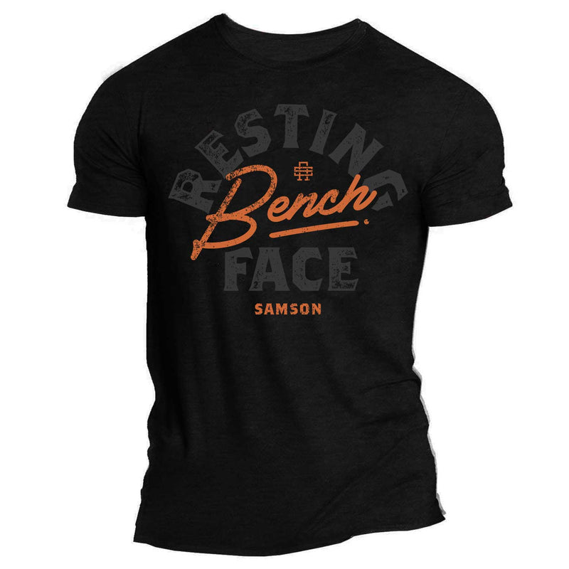 Resting Bench Face - Muscle Tee
