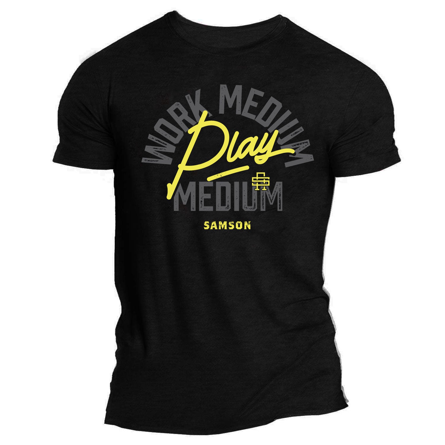 Work Medium Play Medium - Muscle Tee