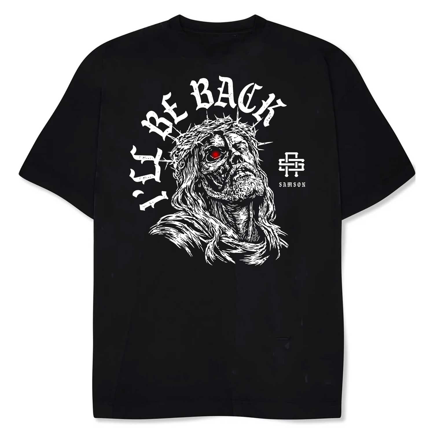 I'll Be Back - Oversized Gym T-Shirt