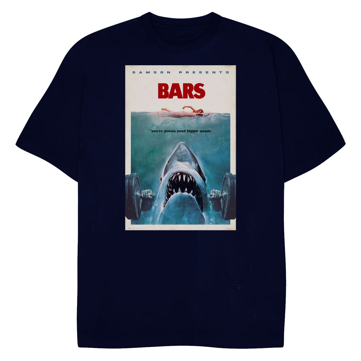 Bars Jaws - Oversized Gym T-Shirt