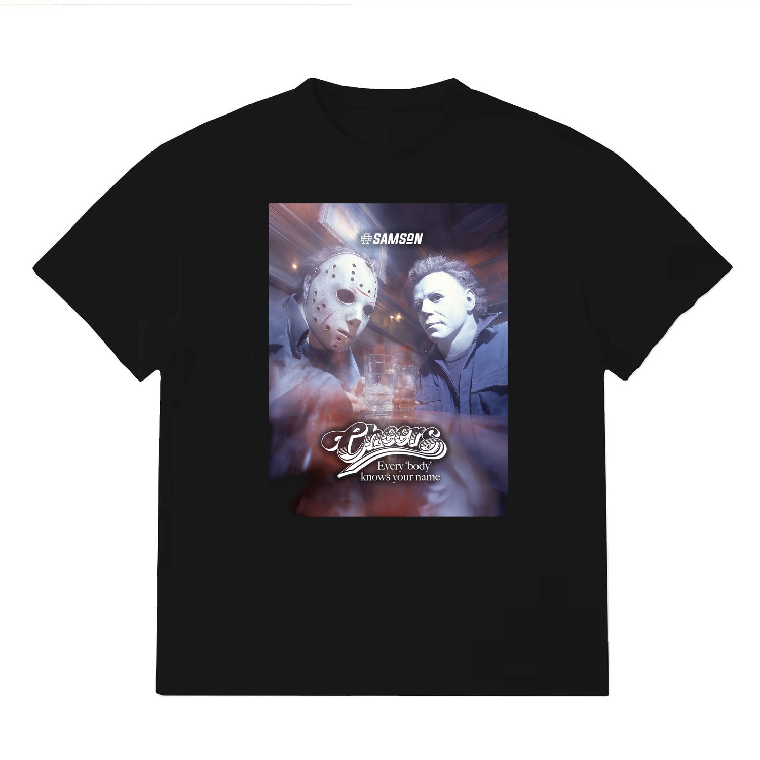 Cheers - Every 'Body' Knows Your Name - Oversized Gym T-Shirt