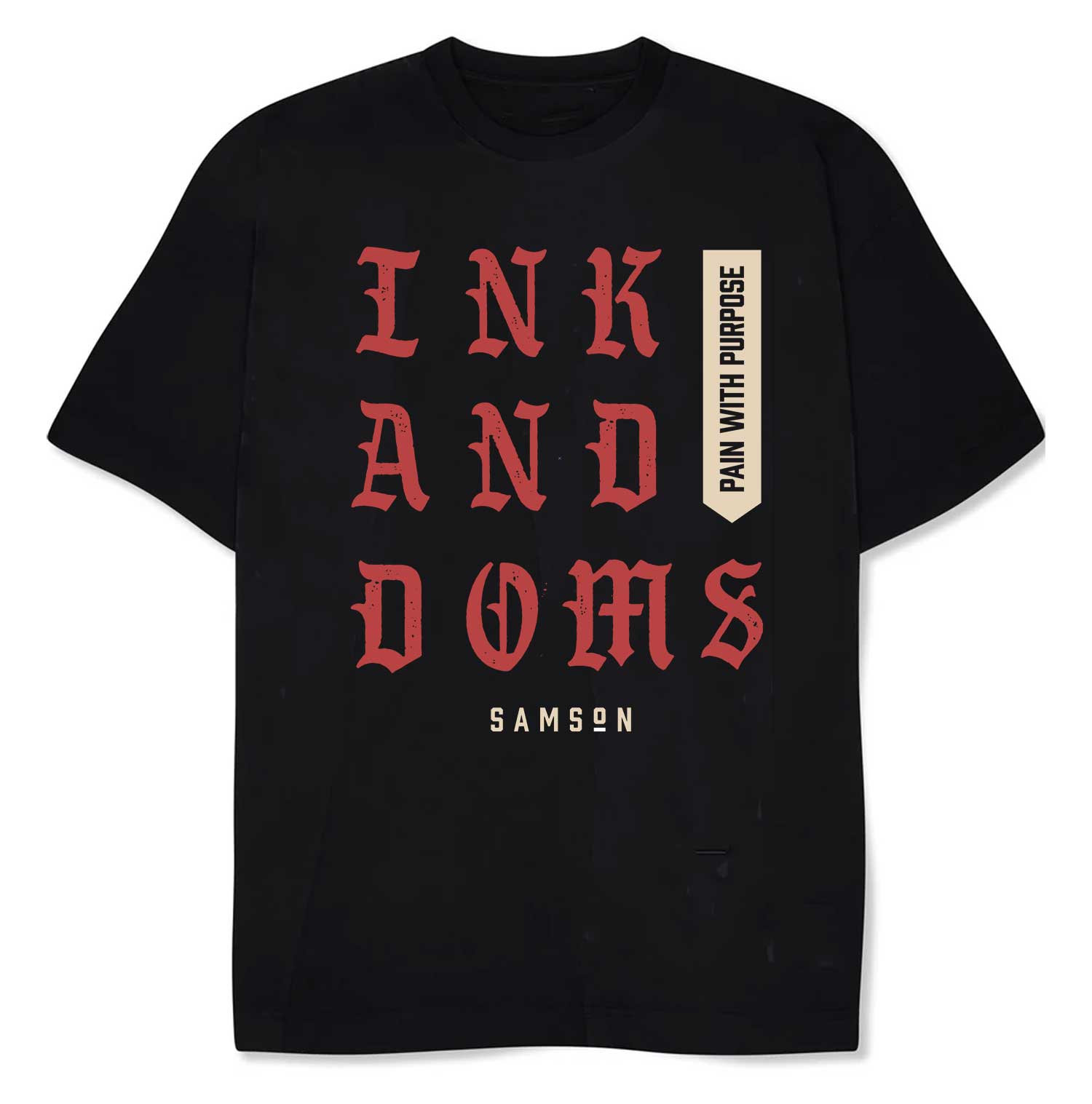 Ink & Doms - Oversized Gym T-Shirt