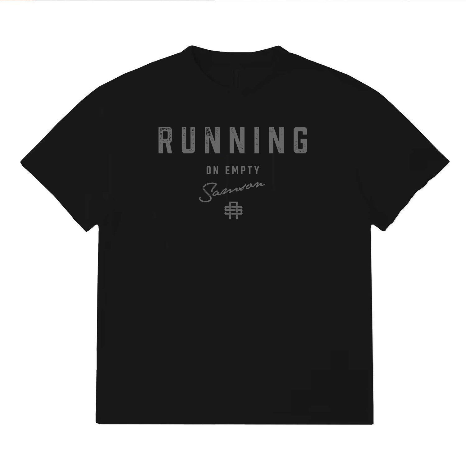 Running On Empty  - Oversized Gym T-Shirt