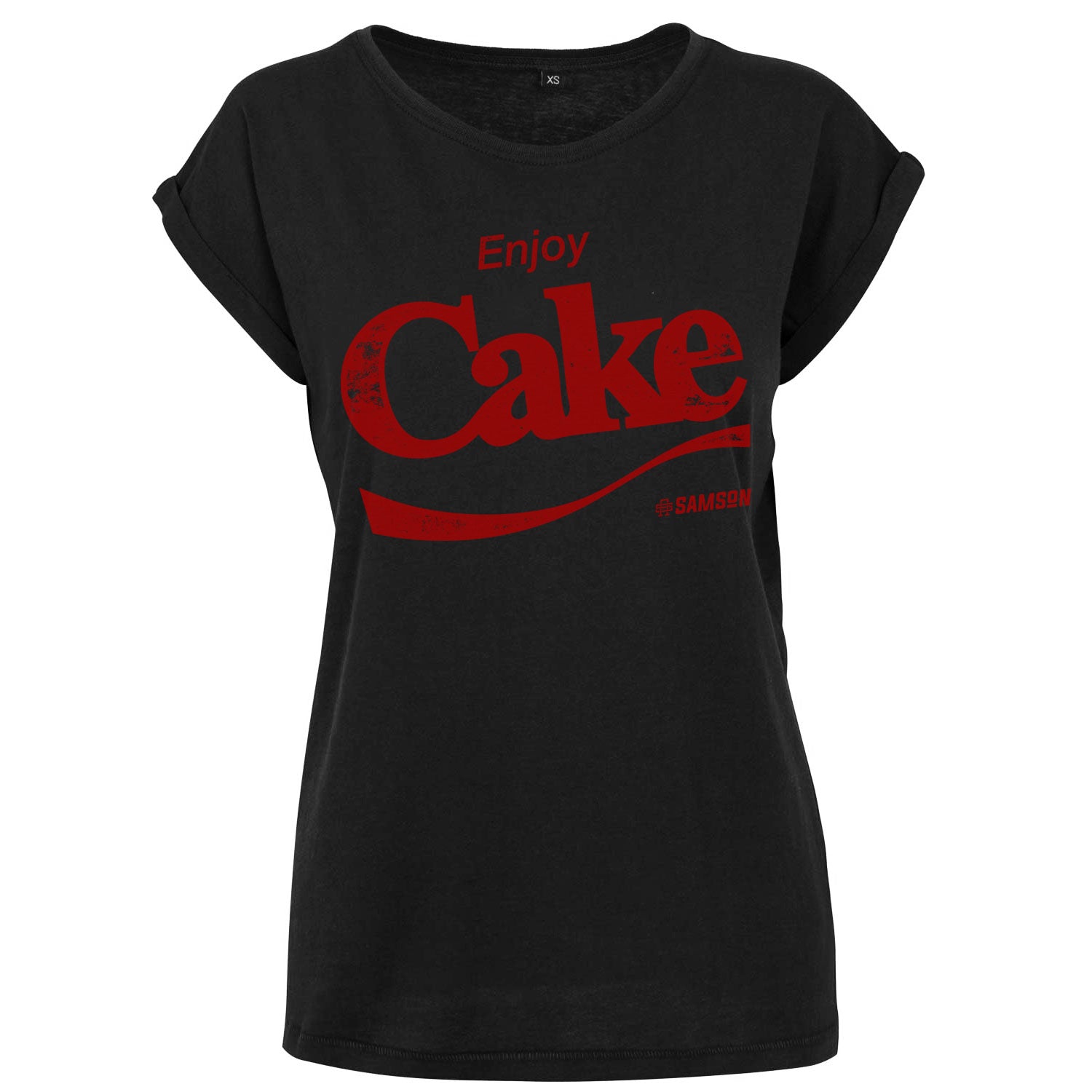 Enjoy Cake - Ladies Gym T-Shirt