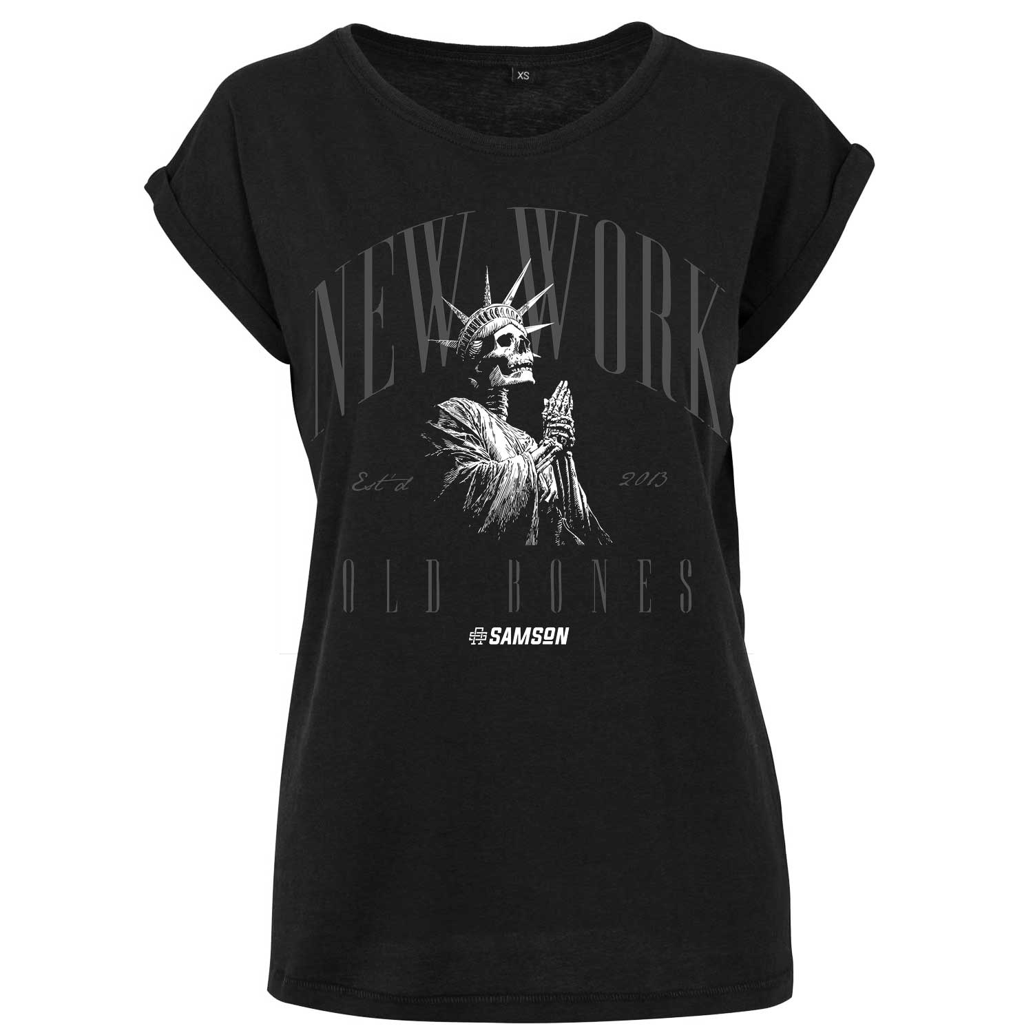 New Work Old Bones - Ladies Gym T-Shirt