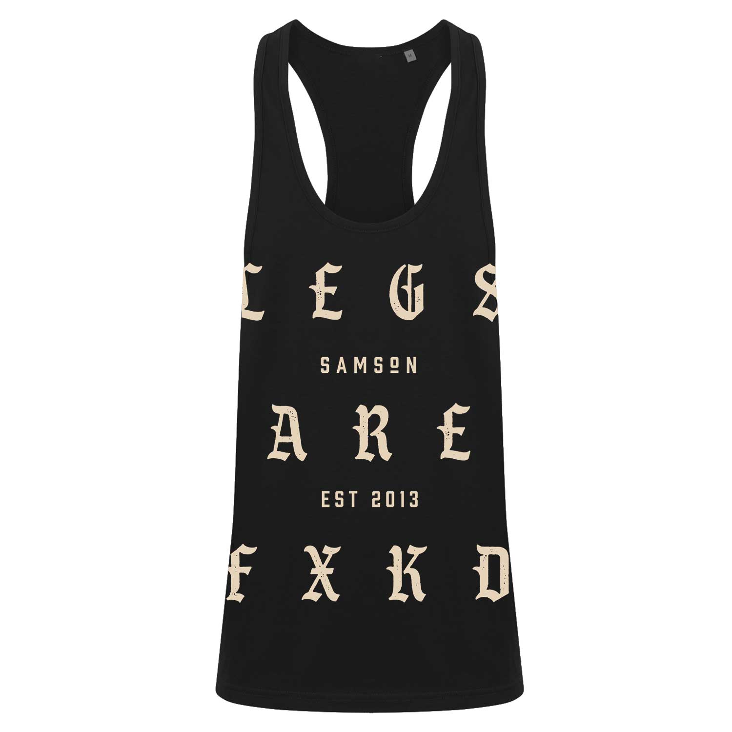 Legs Are Fxkd - Mens Bodybuilding Vest