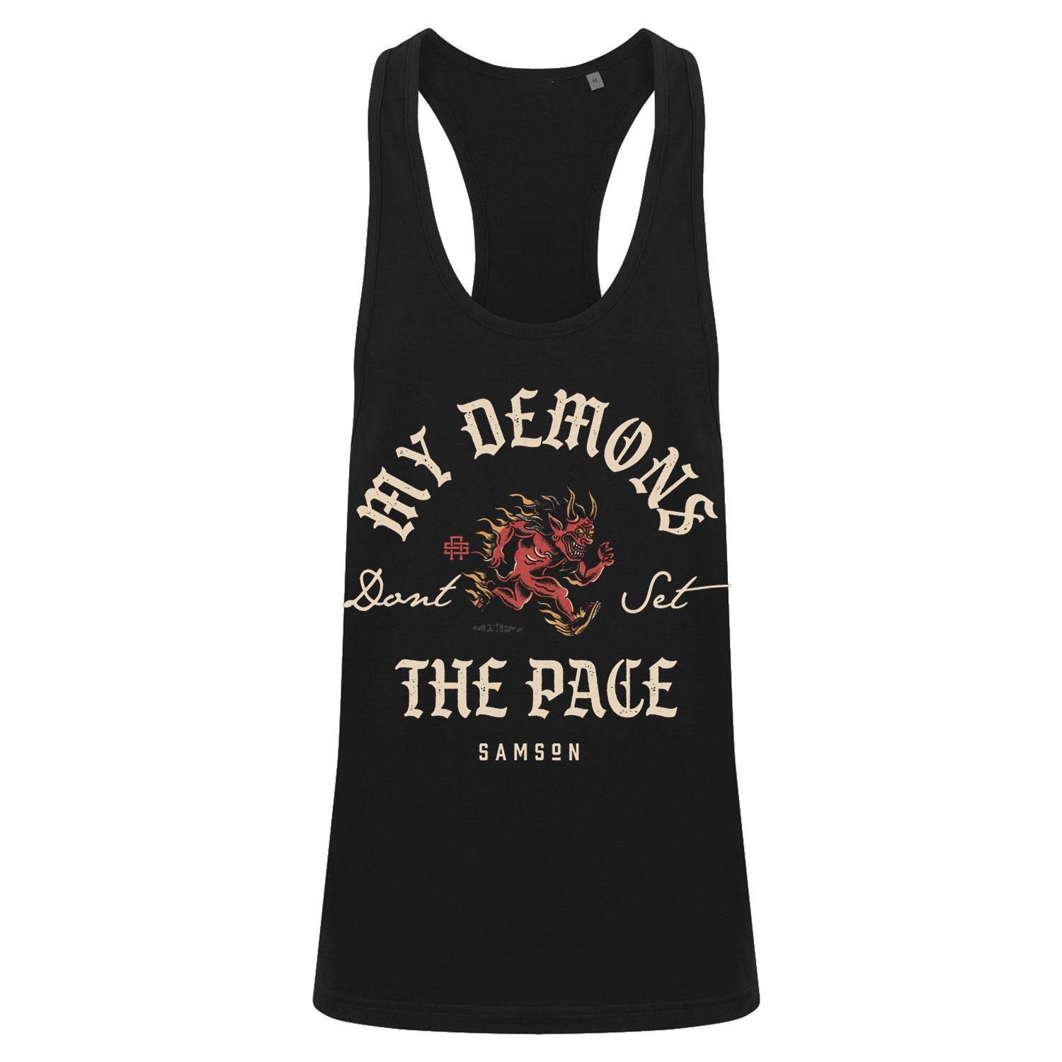 My Demons Don't Set The Pace - Mens Bodybuilding Vest