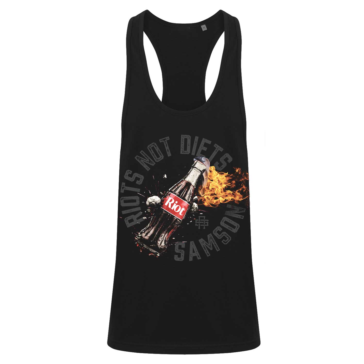 Riots Not Diets - Mens Bodybuilding Vest