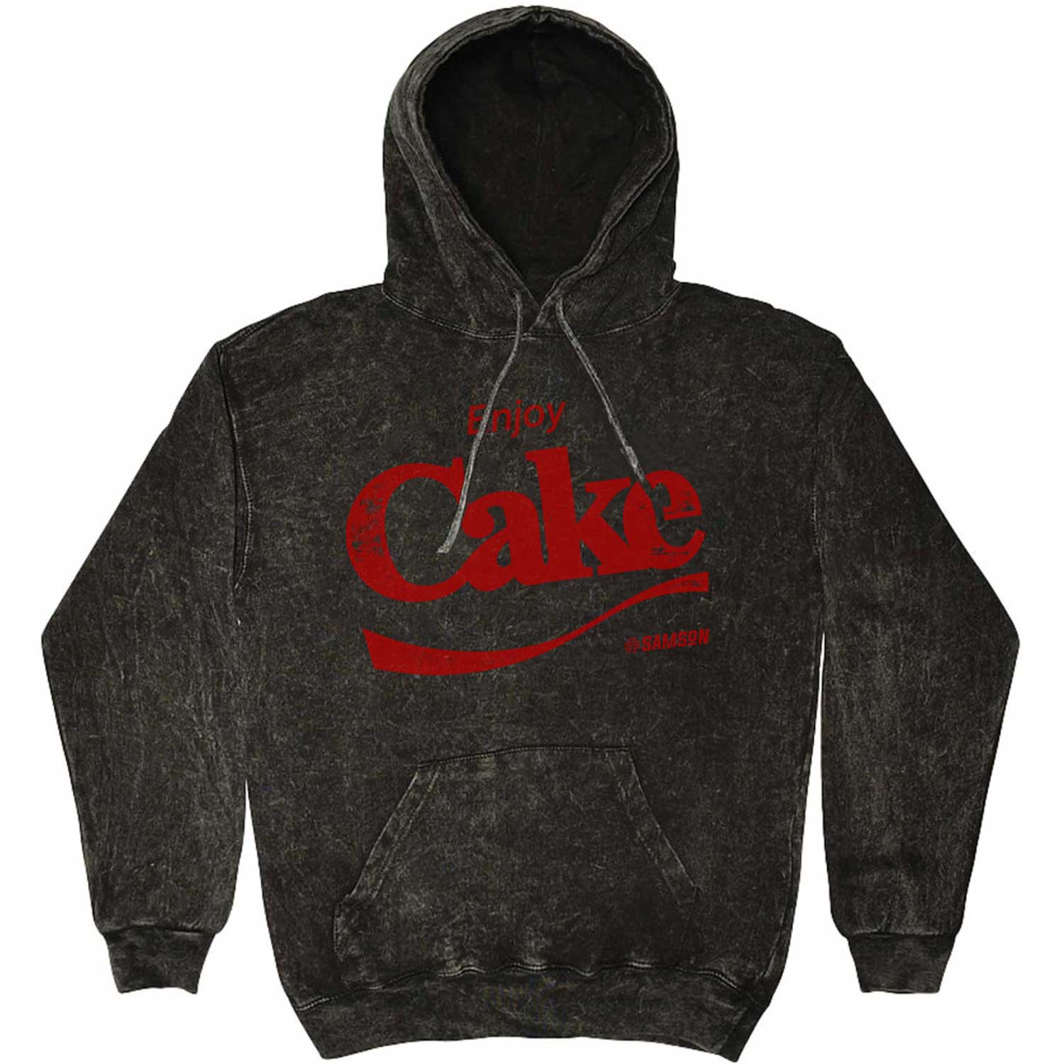 Enjoy Cake - Washed Unisex Pullover Hoodie