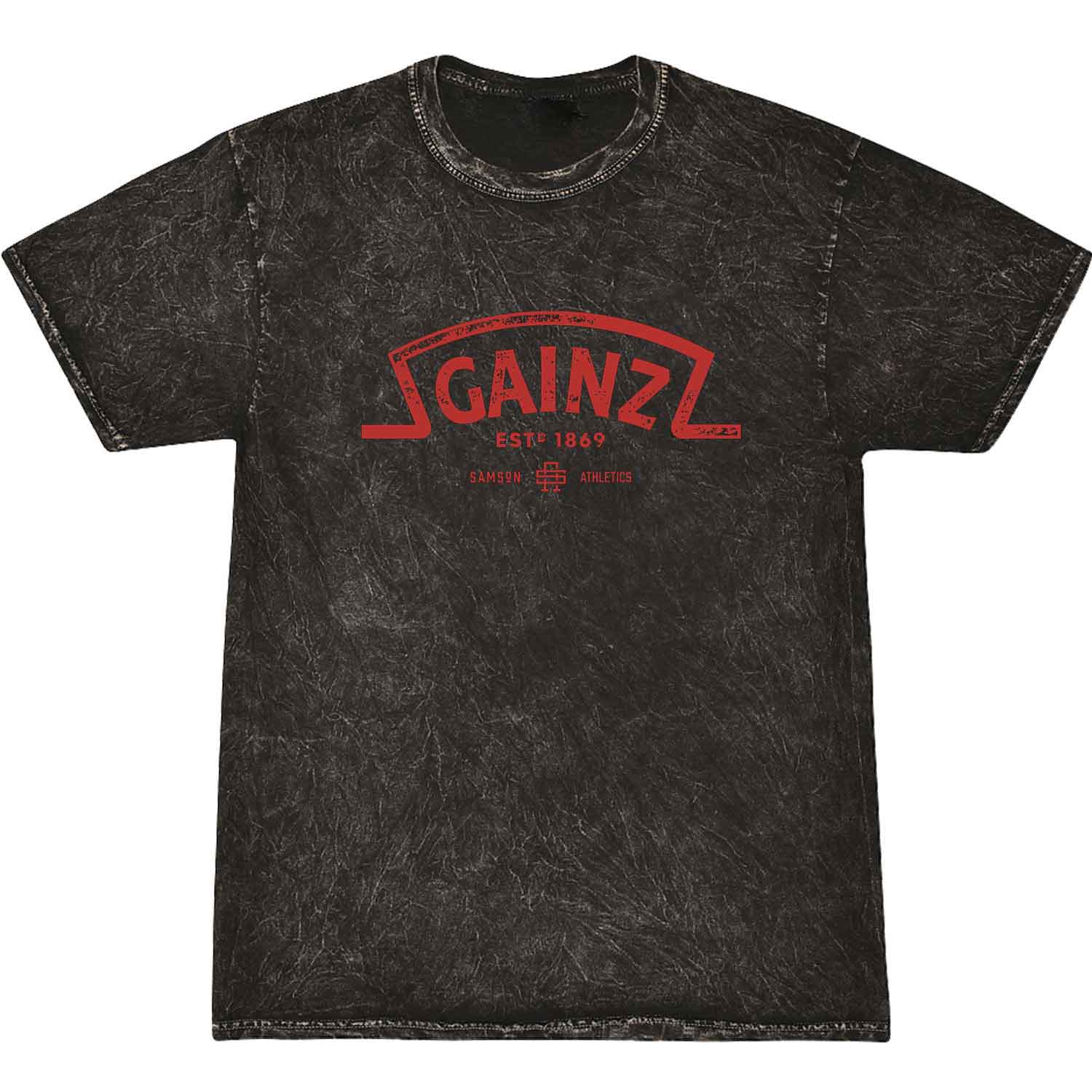 GAINZ Mens Washed T-Shirt