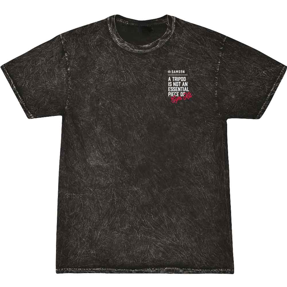 A Tripod Is Not An Essential Piece Of Gym Kit Mens Washed T-Shirt