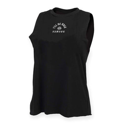 I'll Be Back - Ladies Gym Tank Top