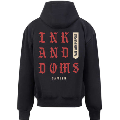 Ink & Doms - Oversized Unisex Zip Hoodie