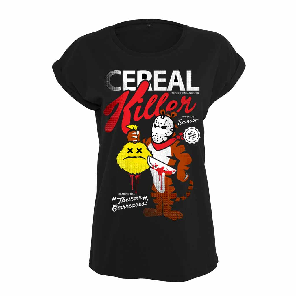 Cereal Killer Ladies Gym T-Shirt