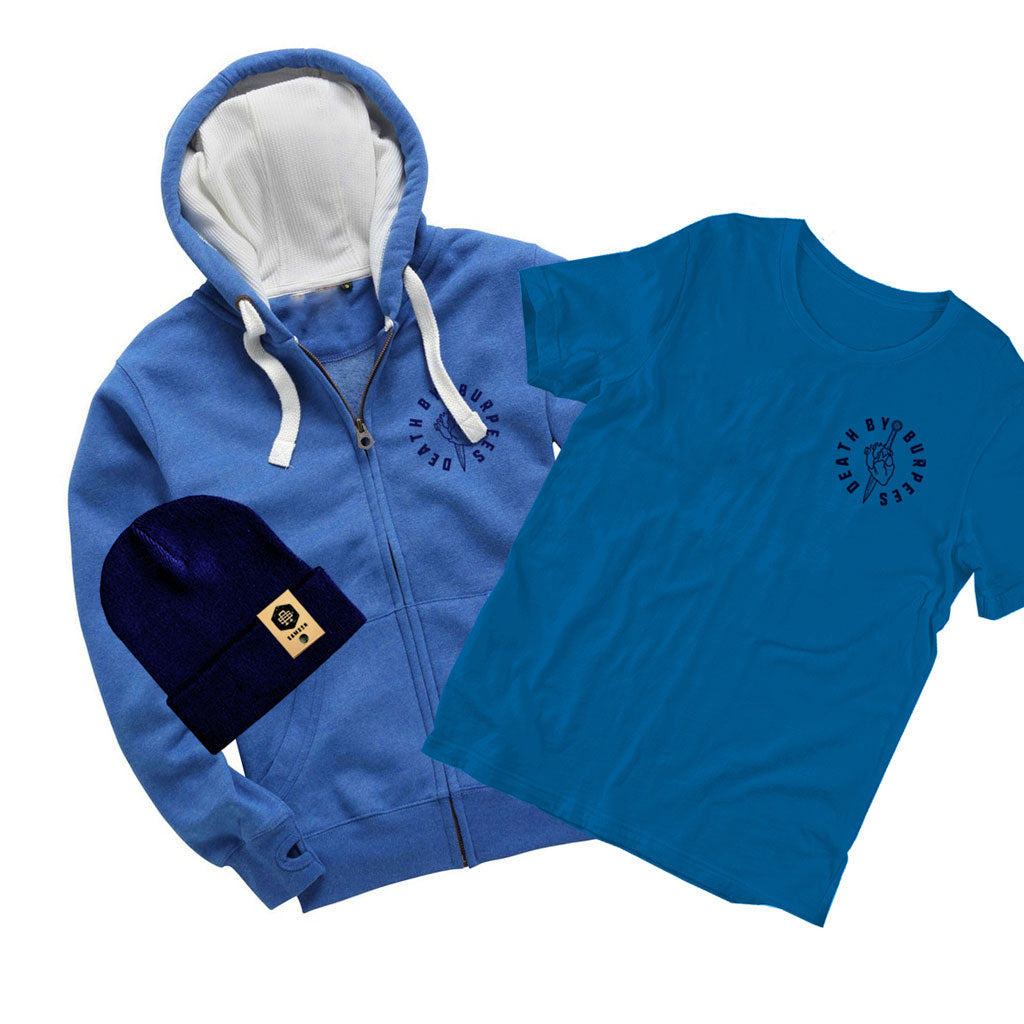 Death by Burpees T-Shirt & Hoodie Bundle