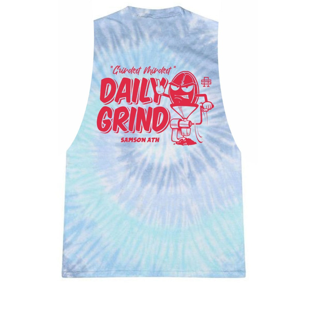 Daily Grind Men's Tie Dye Cut Off Tank