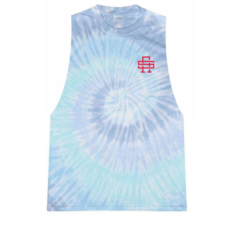 Daily Grind Men's Tie Dye Cut Off Tank