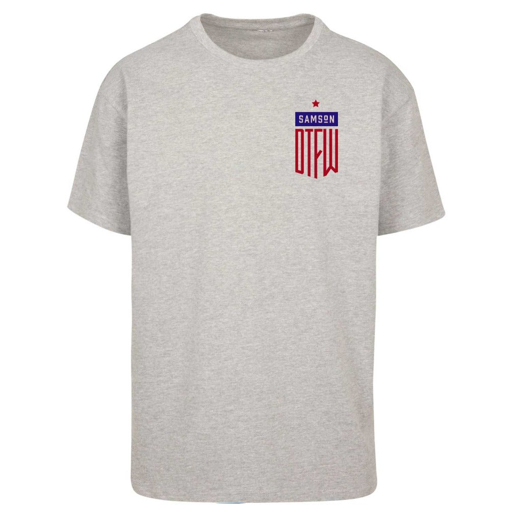 DTFW Retro Oversized Gym T-Shirt Grey