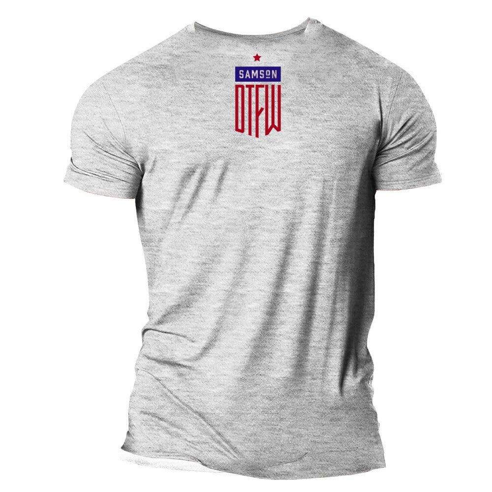 DTFW Retro Muscle T-Shirt Grey