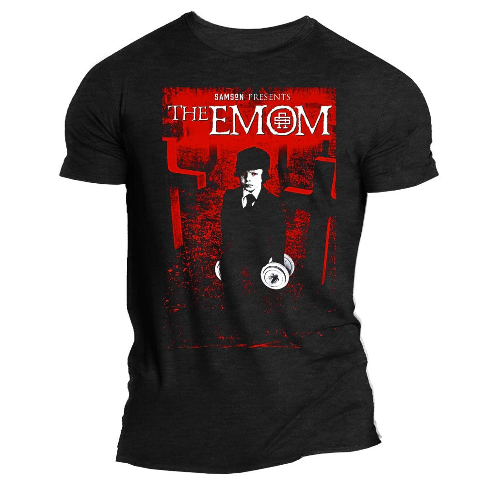 The Emom Omen Gym Halloween Muscle Tee