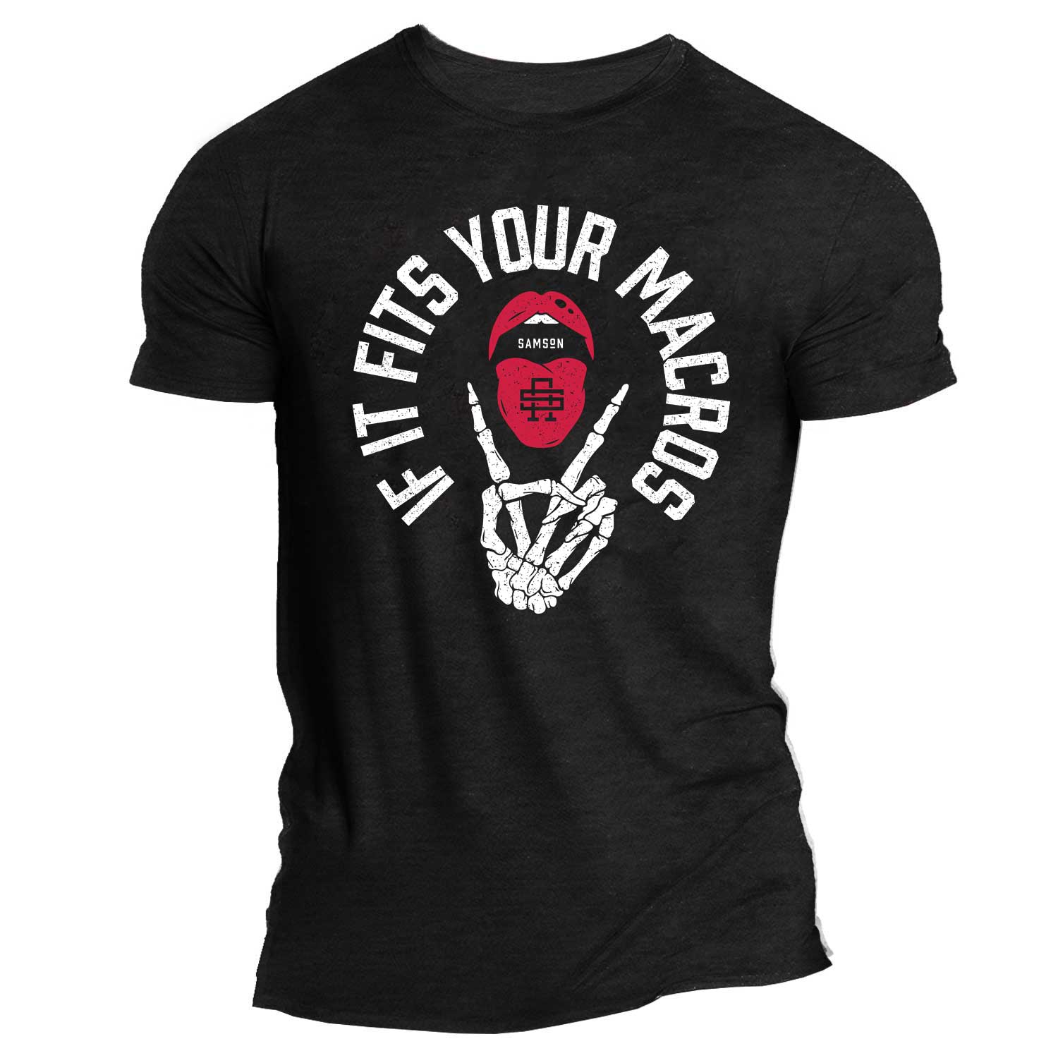 If It Fits Your Macros Muscle Tee
