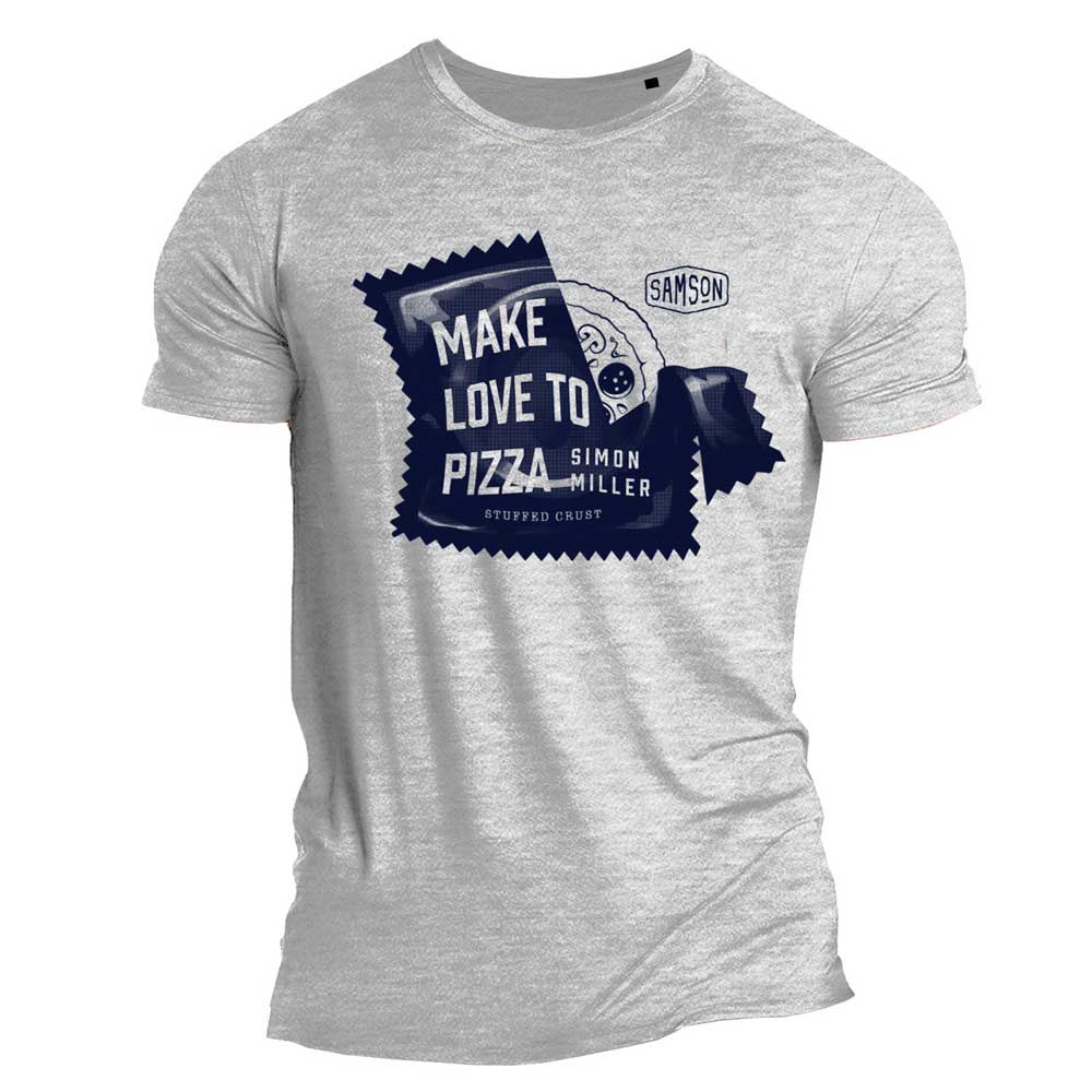 Simon Miller's Make Love To Pizza Muscle Tee