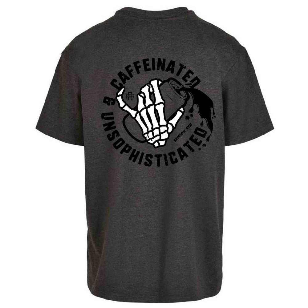 Caffeinated And Unsophisticated Oversized T-Shirt