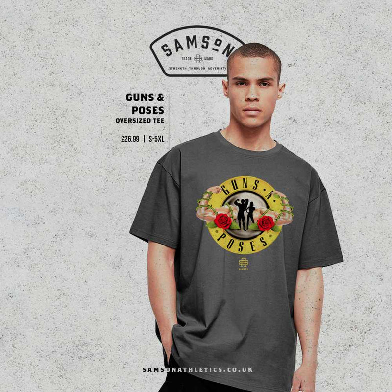 Guns & Poses Oversized T-Shirt