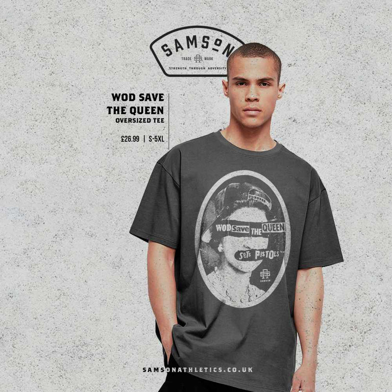 Wod Save The Queen Oversized T-Shirt