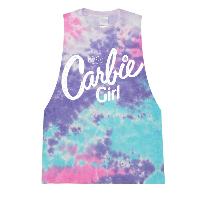 Carbie Girl Tie Dye Mens Tank Top