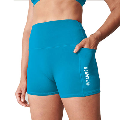 Delilah 2.0 High Waisted Gym Booty Shorts