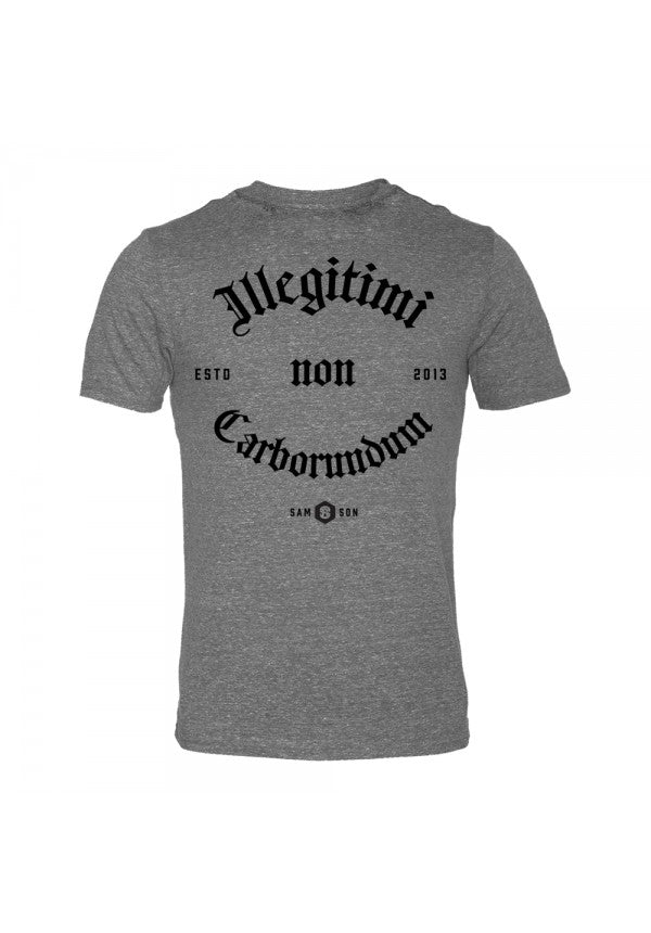 Illigitimi non carborundum triblend t-shirt samson athletics