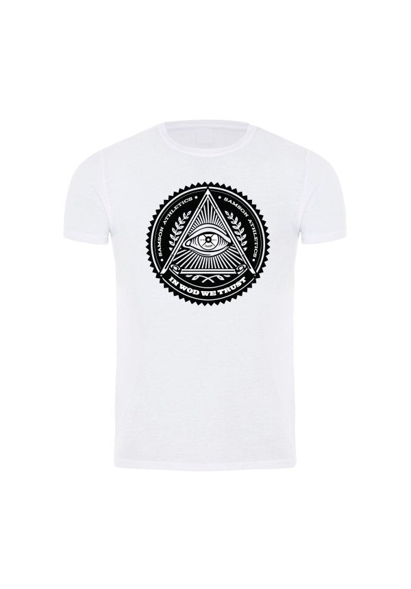 In wod we trust tshirt samson athletics