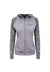 Ladies signature zip hoodie grey samson athletics