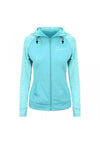 Ladies signature zip hoodie ocean samson athletics