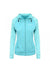 Ladies signature zip hoodie ocean samson athletics